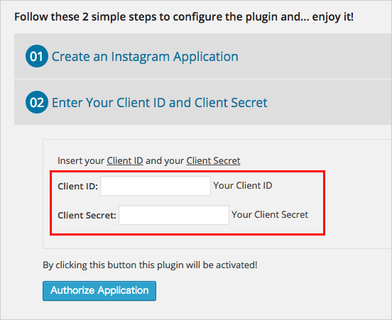 Client ID Client Secret